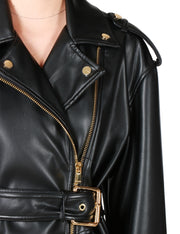 Trench simil nappa