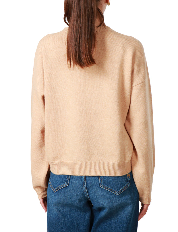 Maglione lana girocollo