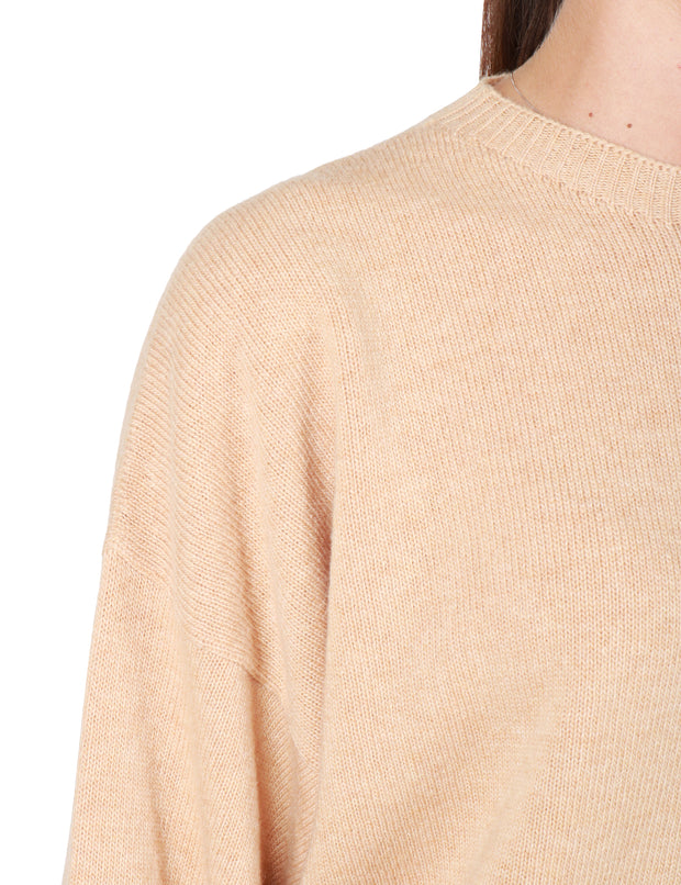 Maglione lana girocollo