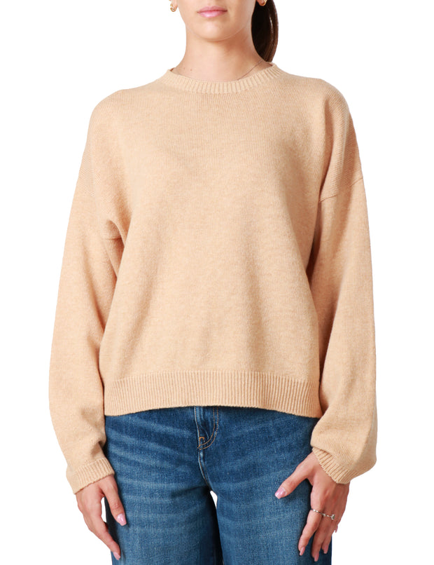 Maglione lana girocollo