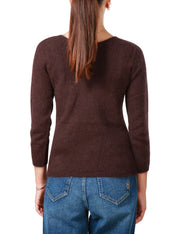 Maglione con scollo a V
