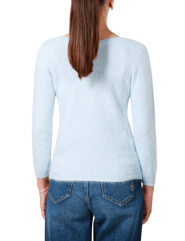 Maglione con scollo a V