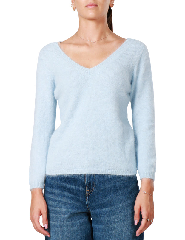 Maglione con scollo a V