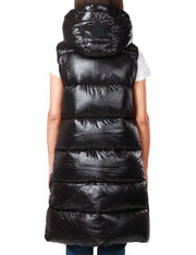 Gilet nylon lungo