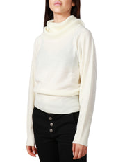 Maglione con collo a ciambella