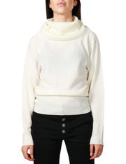 Maglione con collo a ciambella