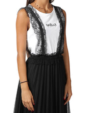 Abito con top in pizzo