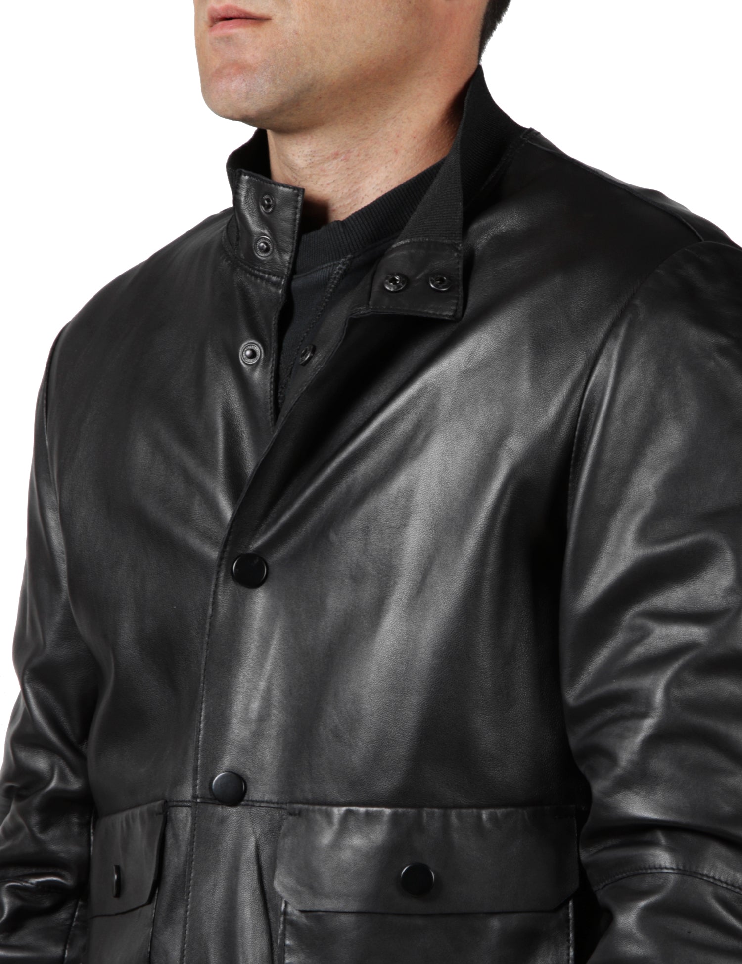 Giacca in Pelle
